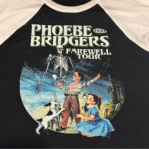 Phoebe Bridgers Farewell Tour baseball tee L